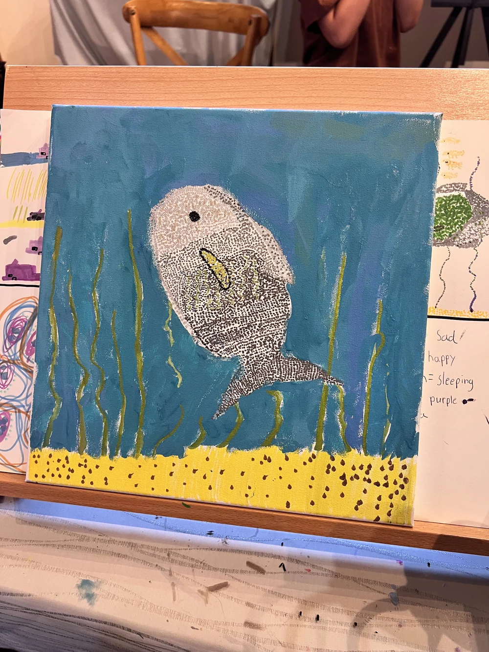 Student artwork from Creative Foundations