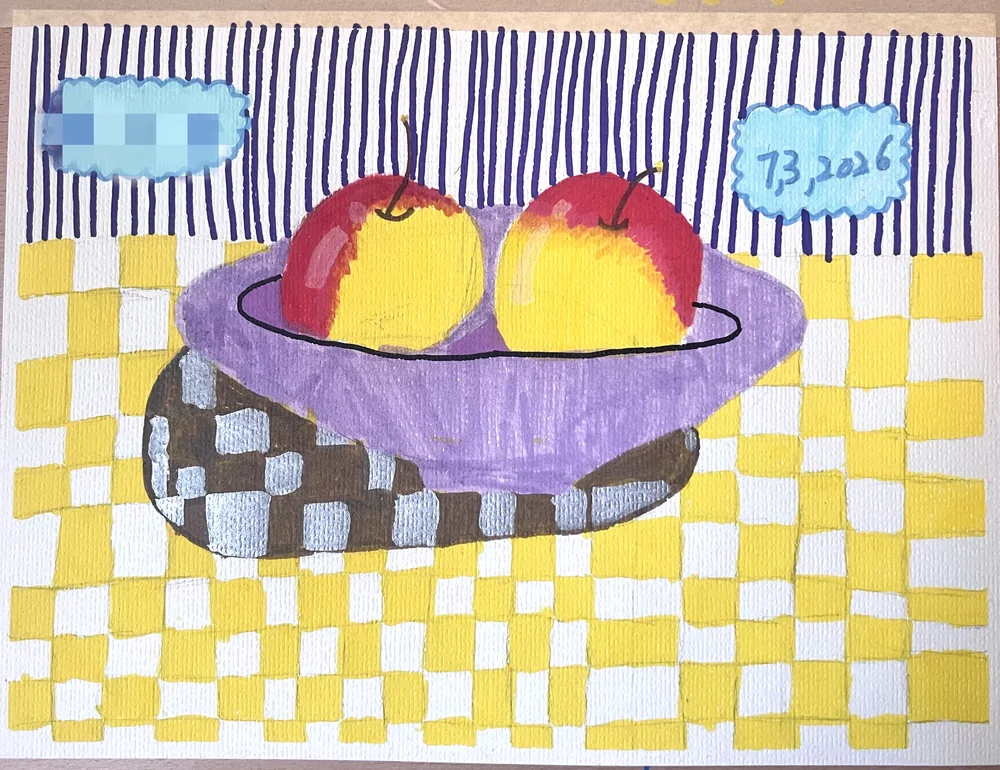 Student artwork from Visual Discovery