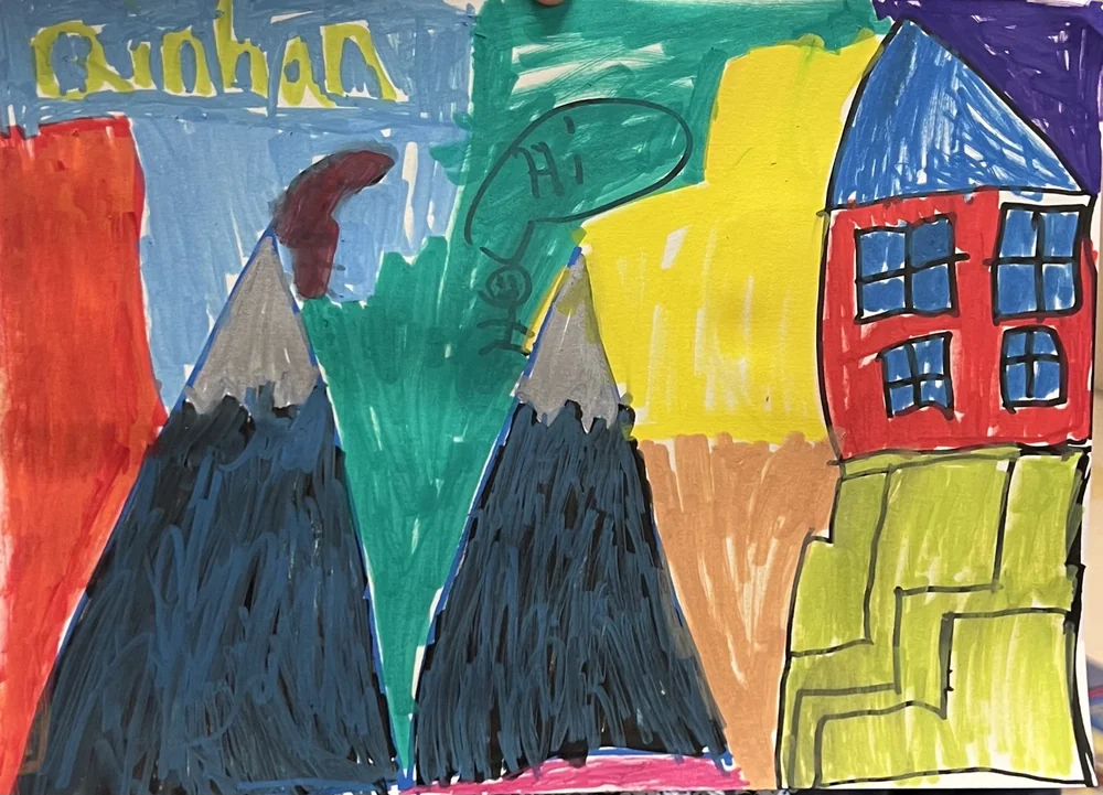 Student artwork from Creative Foundations