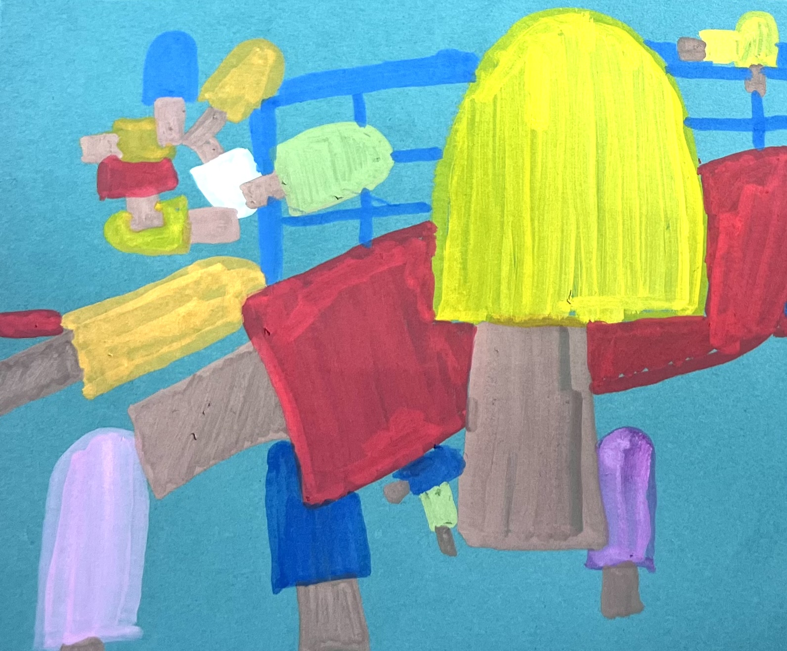 Student artwork from Visual Discovery