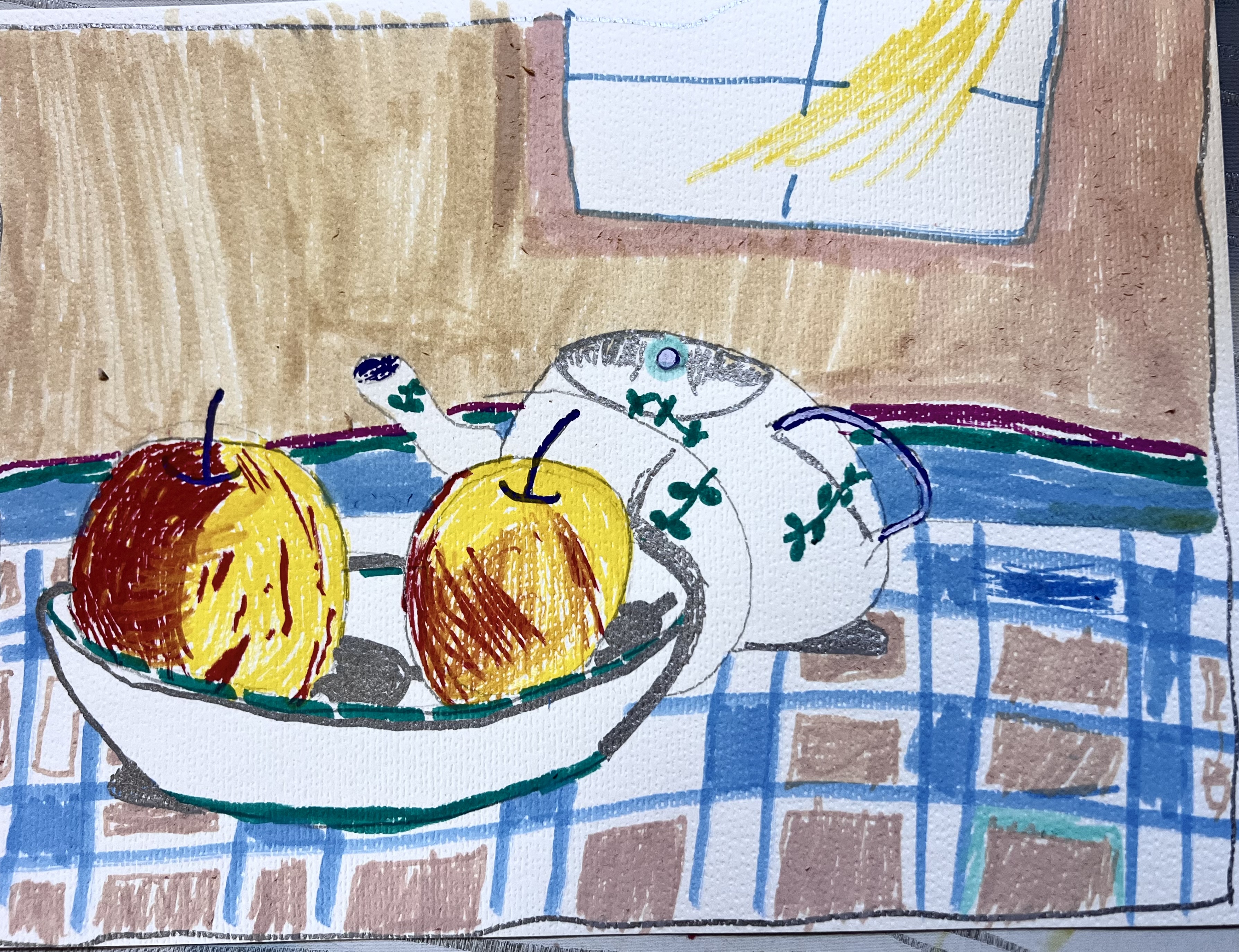 Student artwork from Visual Discovery